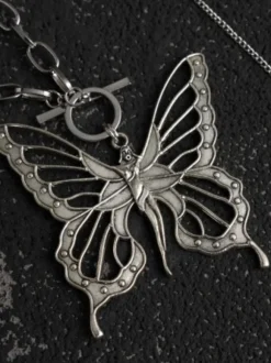 Gothic Lolita Accessories Black Butterfly Accessory Metal Miscellaneous