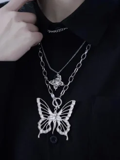 Gothic Lolita Accessories Black Butterfly Accessory Metal Miscellaneous