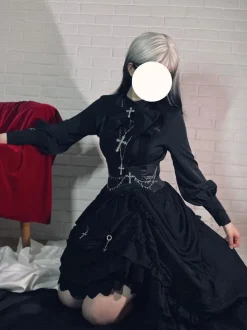 Gothic Lolita Accessories Black Chains PU Leather Miscellaneous