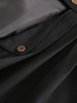 Gothic Lolita Coats Black Overcoat Polyester Summer Lolita Outwears