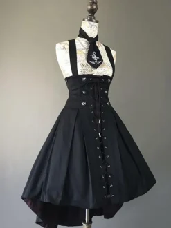 Gothic Lolita Corset Jumper Skirt Farron Covenant Lolita JSK