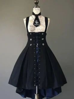 Gothic Lolita Corset Jumper Skirt Farron Covenant Lolita JSK