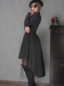 Gothic Lolita Corset Jumper Skirt Farron Covenant Lolita JSK