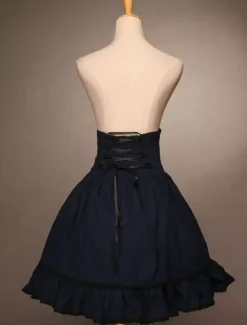 Gothic Lolita Dress Military Lolita Cross Regression Victorian Vintage SK Lolita Skirt
