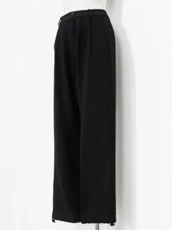 Gothic Lolita Pant Ouji Style Black Straight Lolita Trousers