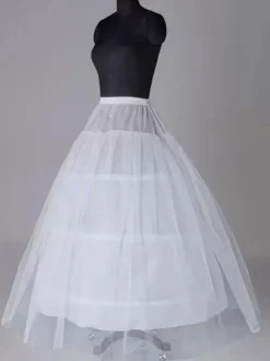 Gothic Lolita Petticoats Polyester Tiered Gothic Lolita Petticoat Woman's Black Lolita Skirt