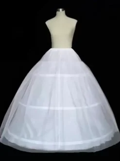 Gothic Lolita Petticoats Polyester Tiered Gothic Lolita Petticoat Woman's Black Lolita Skirt