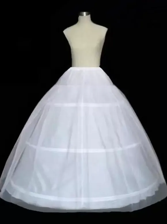 Gothic Lolita Petticoats Polyester Tiered Gothic Lolita Petticoat Woman's Black Lolita Skirt