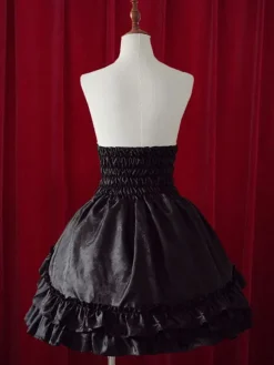 Gothic Lolita SK Fantastic Layered Ruffles Cotton Lolita Skirts