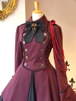 Gothic Lolita Tea Party Dress Long Sleeve Overcoat Lolita Dress