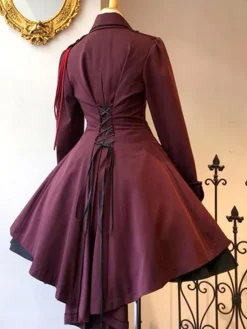 Gothic Lolita Tea Party Dress Long Sleeve Overcoat Lolita Dress