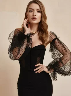 Gothic Wedding Dresses 2026 Mermaid Long Sleeves Lace With Train Bridal Gown Free Customization