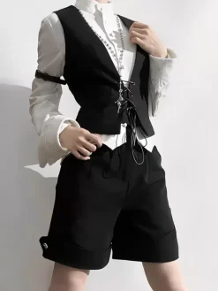 Gothic Lolita Blouses Long Sleeves Blouse White Lolita Top Lolita Shirt