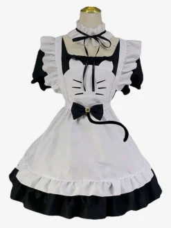 Gothic Lolita Dresses Ruffles Black Black