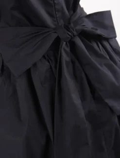 Gothic Lolita Dress OP Black Square Neck Short Sleeve Ruffle Tiered Lolita One Piece Dress