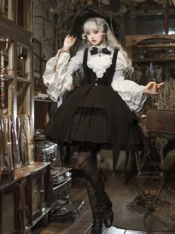 Gothic Lolita Hat Magical Girl Witch Black Lolita Accessories
