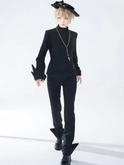 Gothic Lolita Ouji Fashion Straight-leg Pants