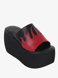 Gothic Lolita Sandals Rivets Open Toe Color Block PU Leather Black Lolita Summer Shoes