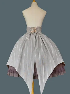 Gothic Lolita Skirt Infanta Coffee Brown Lolita Skirts