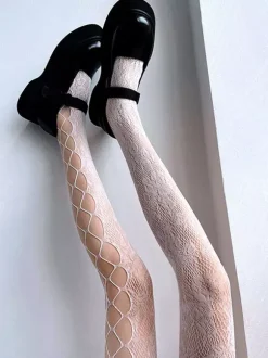 Gothic Lolita Stocking Black Accessory Lolita Accessories