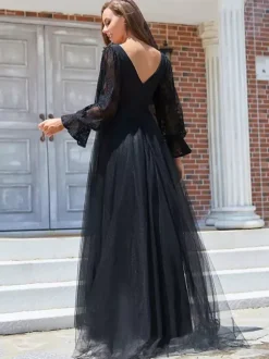 Gothic Wedding Dresses 2026 A-Line Long Sleeves Lace With Train Bridal Gown Free Customization