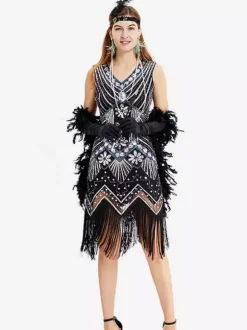 Green Retro Costumes Women's Rhinestones Fringe Marie Antoinette Costume Polyester Set Dress Accessory Retro Masquerade Ball Gown Burgundy