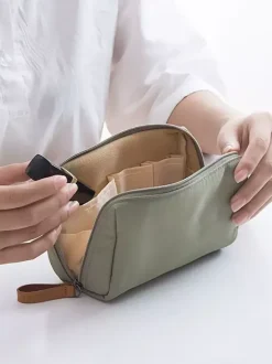 Green Waterproof Lipstick Bag For Women 2026