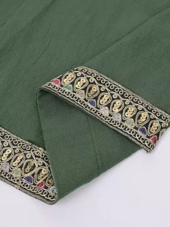 Green 3-Piece Medieval Tunic Set Men's Renaissance Robe With Belt & Bracers Viking Celtic Ranger Costume For Ren Faire