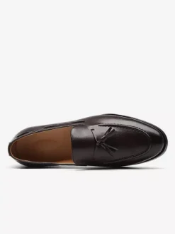 Groom Loafers Mens Tassels Loafers Slip On Pointed Toe Flats Casual Shoes