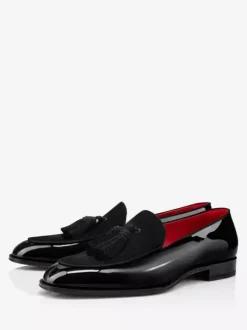 Groom Loafers Mens Tassel Loafer penny Shoes Polyester Round Toe Prom Homecoming Wedding Shoes