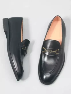Groom Loafers Mens Horsebit Loafers Genuine Leather Slip-On Dress Shoes Business Formal Shoes