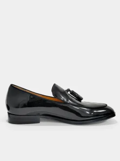 Groom Loafers Men's Tassel Leather Slip-On Loafers Casual Non-Slip Lightweight Penny Formal Shoes Fashion Business Party Wedding Prom Leather Shoes