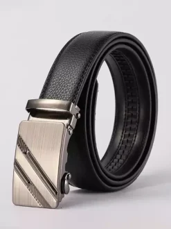 Groomsman Belt Automatic Buckle Trouser Belt Business Men's Groom's Belt