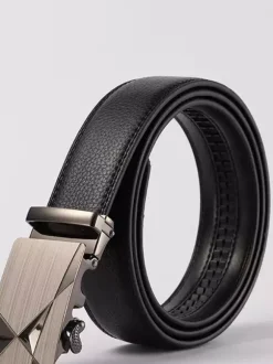 Groomsman Belt Automatic Buckle Trouser Belt Business Men's Groom's Belt