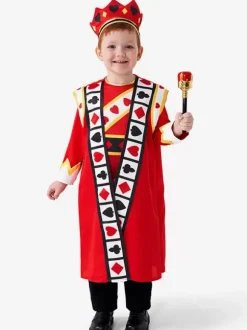 Halloween Costumes For Kids Red Halloween Polyester Set Kid's Headwear Top