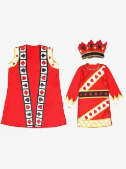 Halloween Costumes For Kids Red Halloween Polyester Set Kid's Headwear Top