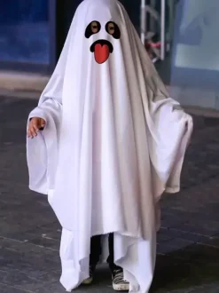 Halloween Costumes For Kids Pink Halloween Polyester Set Kid's Cloak