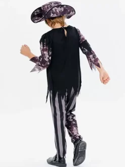 Halloween Costumes For Kids Deep Brown Halloween Set Kid's Polyester Top Hat