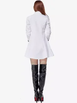 Halloween Costumes Women's Nurse Sexy White Clothes Gloves Halloween Holidays Costumes