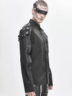 Halloween Cyberpunk Dark Raglan Sleeve Long Sleeve Men's Trendy Shirts