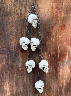 Halloween Decoration Skeleton Chain Garland Skull Decor