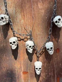 Halloween Decoration Skeleton Chain Garland Skull Decor