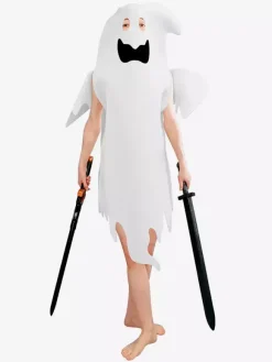 Halloween Phantom Ghost Costume Full-Body Jumpsuit