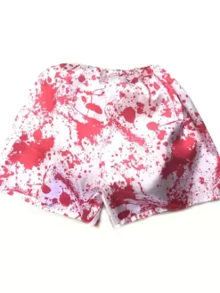 Halloween Scary Costume For Adult Red Eye Ball Decorations Polyester Fiber Shorts Holiday Costume