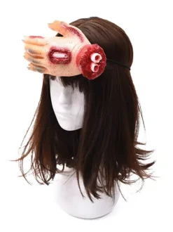 Halloween Scary Decorations For Adult Light Gray Polyester Fiber Devil Headwear Holiday Decorations
