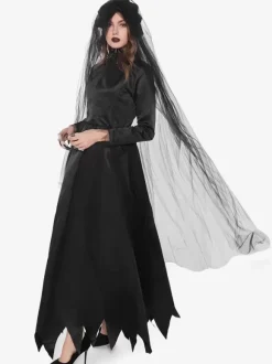 Halloween Women's Halloween Costumes Cosplay Vampire Bride Costume Adult Women Performance Stage Costume