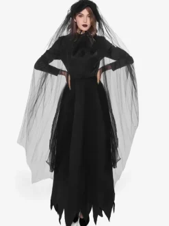 Halloween Women's Halloween Costumes Cosplay Vampire Bride Costume Adult Women Performance Stage Costume