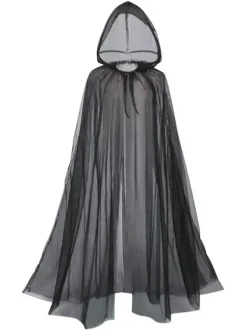 Halloween Bridal Cape Vampire Princess Dress Witch Cosplay Masquerade Costume