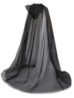 Halloween Bridal Cape Vampire Princess Dress Witch Cosplay Masquerade Costume