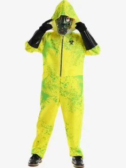Halloween Carnival Anti-chemical Three Piece Outfit Cosplay Costume